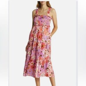 NWOT Rachel Parcell floral dress size 12